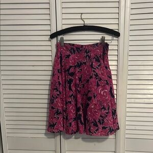 Maison Jules Pink A-line Knee-length Skirt